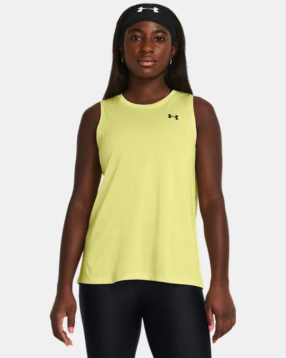Women's Under Armour Tech™ Tank Top, Size: Small, Black Product Image