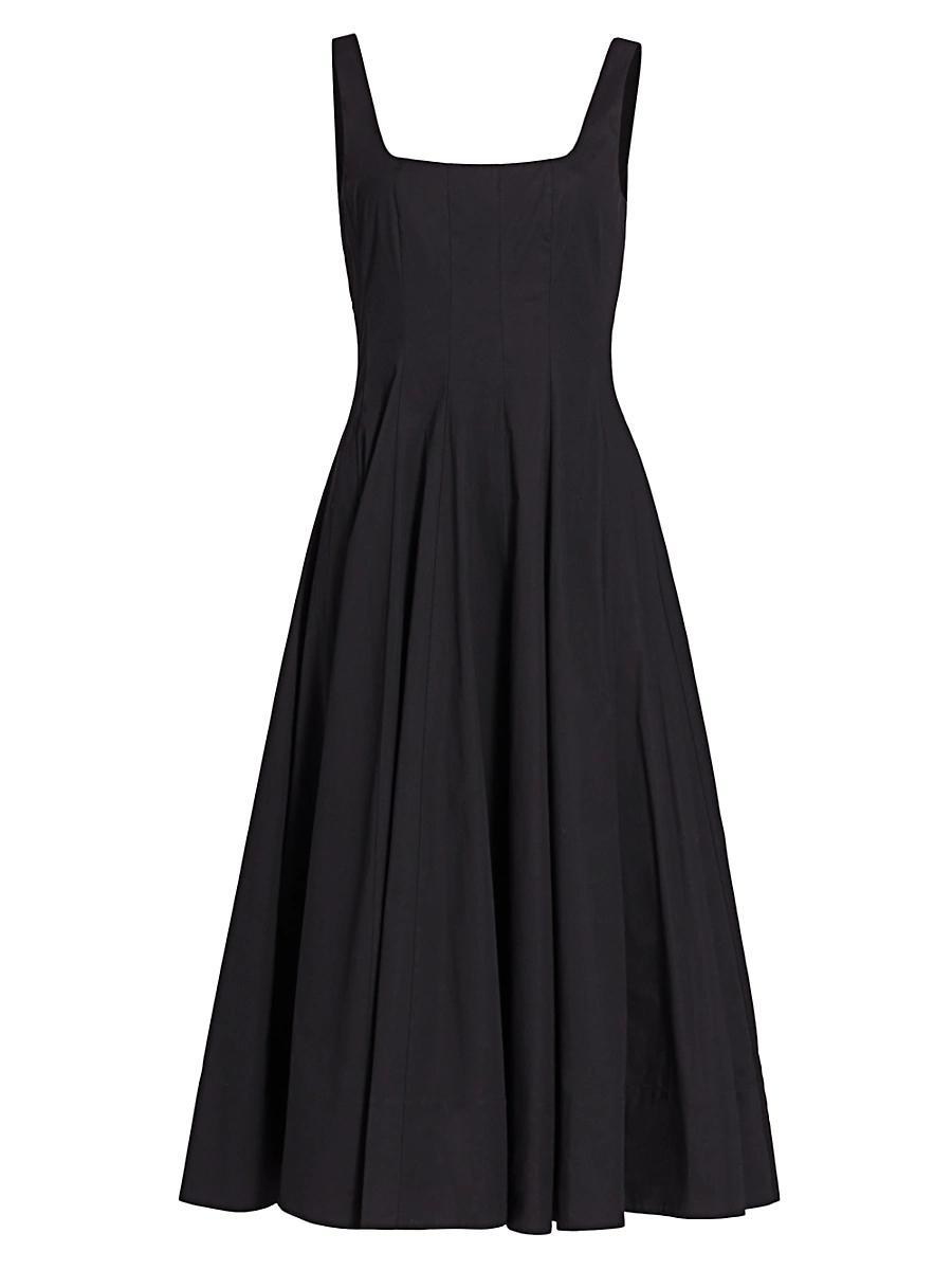 Staud Wells Dress in Black Product Image