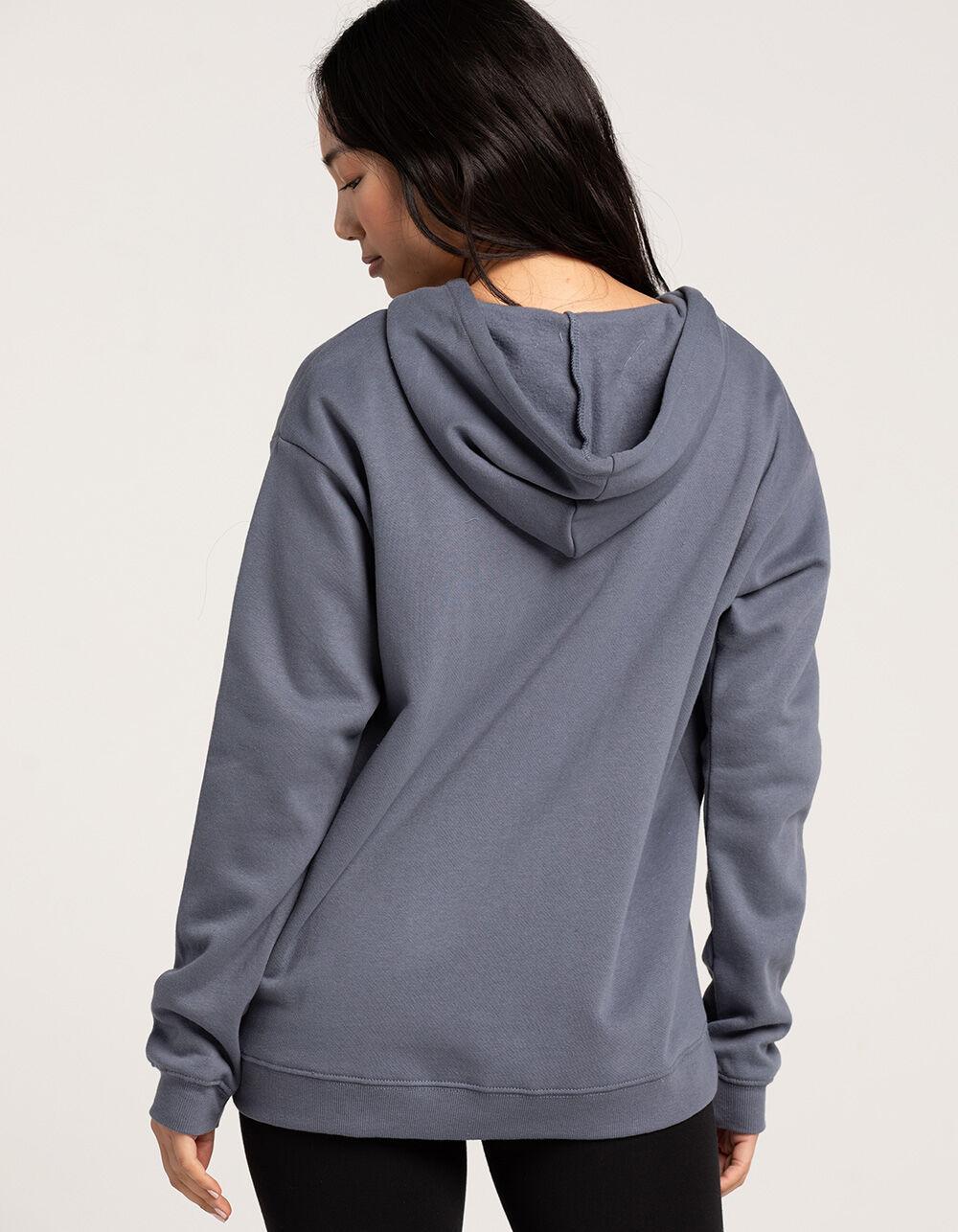 TILLYS Womens Oversized Zip-Up Hoodie Product Image