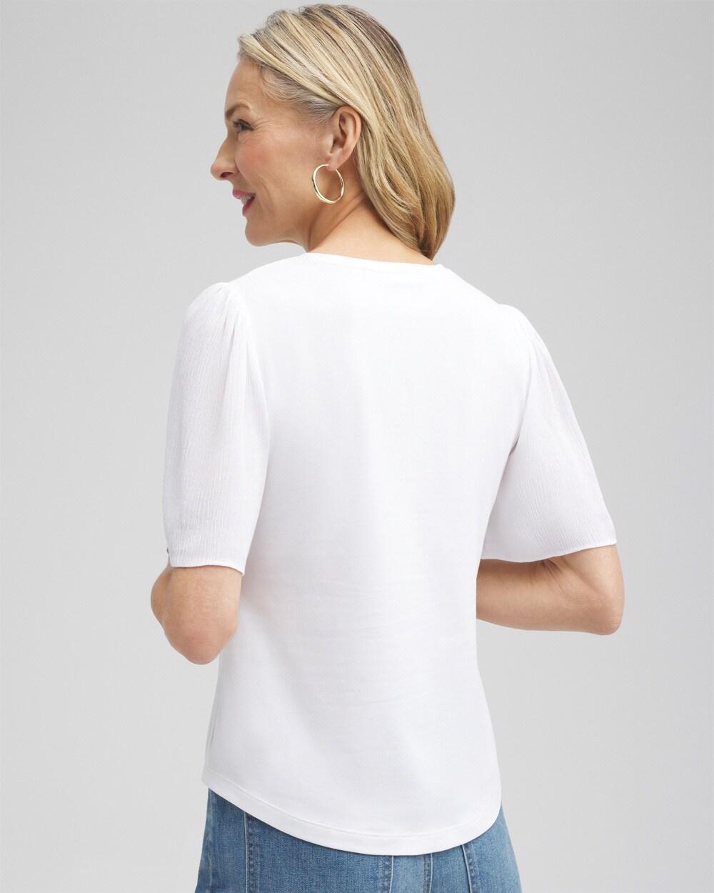 Zenergy® Ruffle Neck Tank Product Image