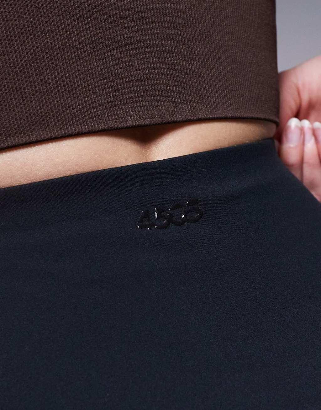 4505 Tall Icon yoga soft touch gym leggings in black  Product Image