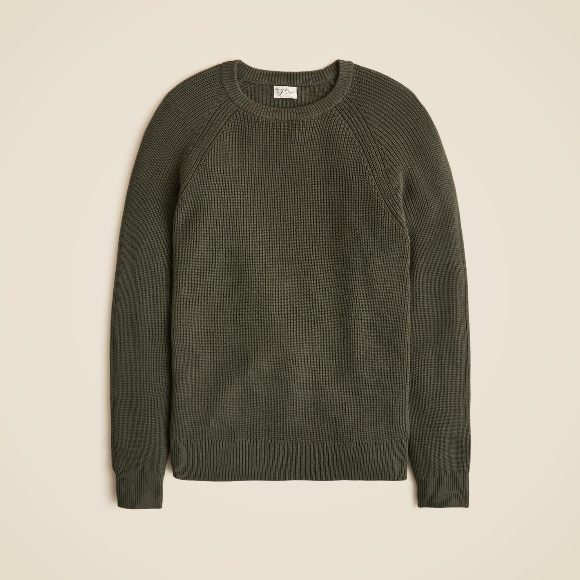 Heritage cotton ribbed sweater Product Image