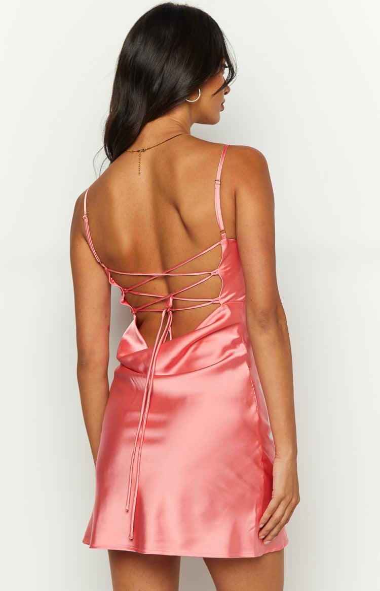 Riri Pink Mini Dress Product Image