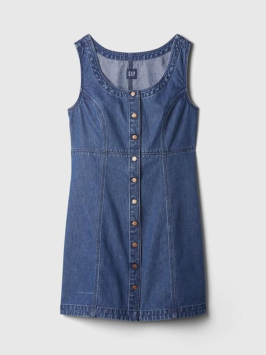GapHeritage Denim Mini Dress Product Image