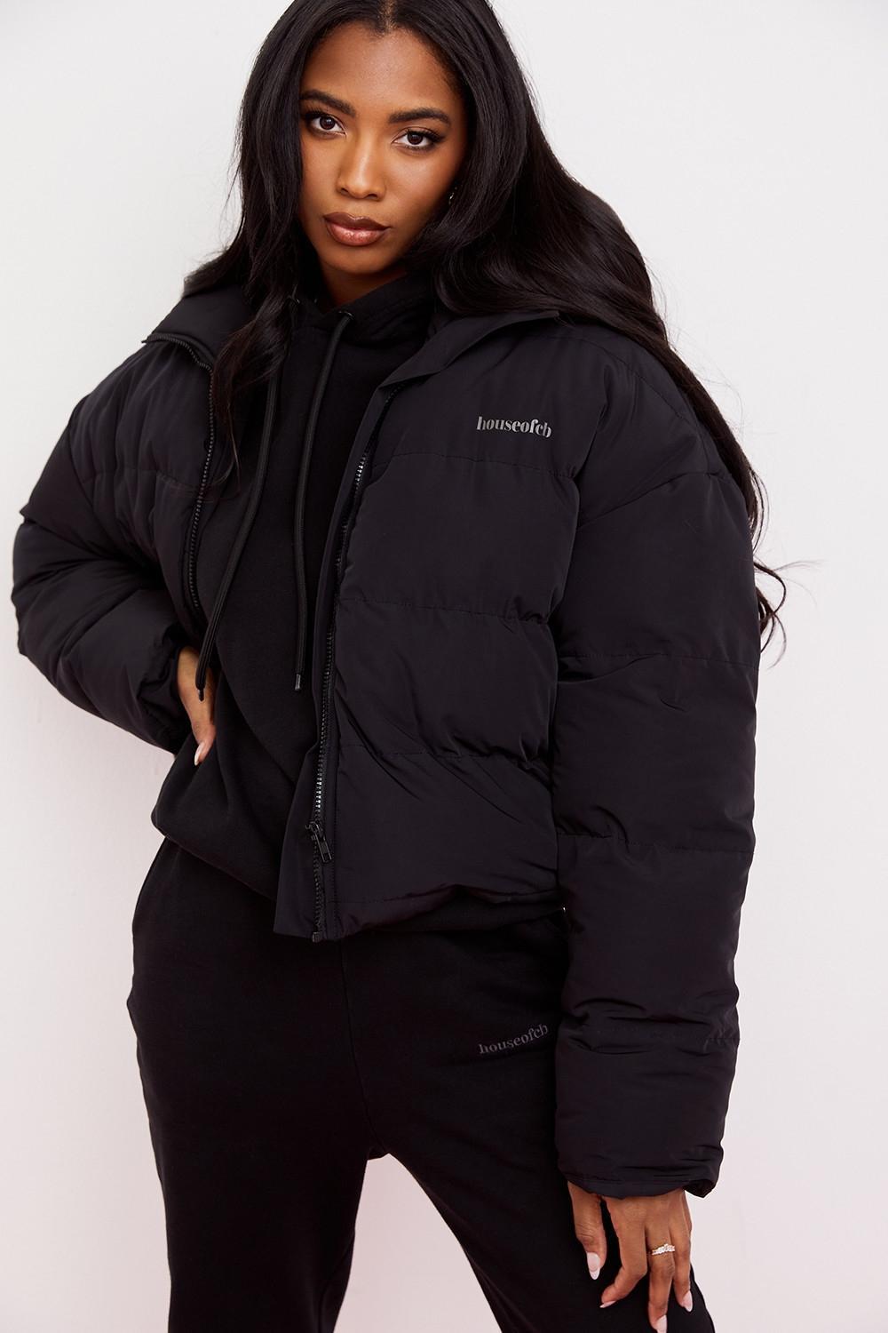 Hero Ink Oversized C Shape Puffer Jacket Product Image
