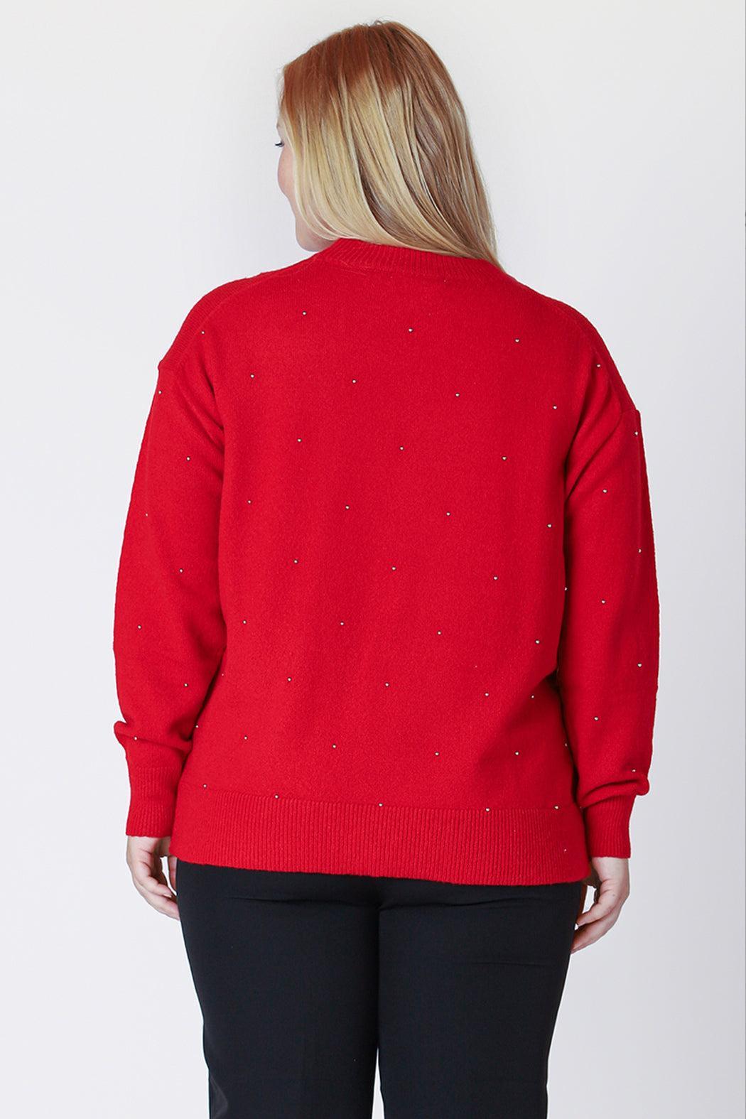 Embellished Crewneck Sweater Product Image