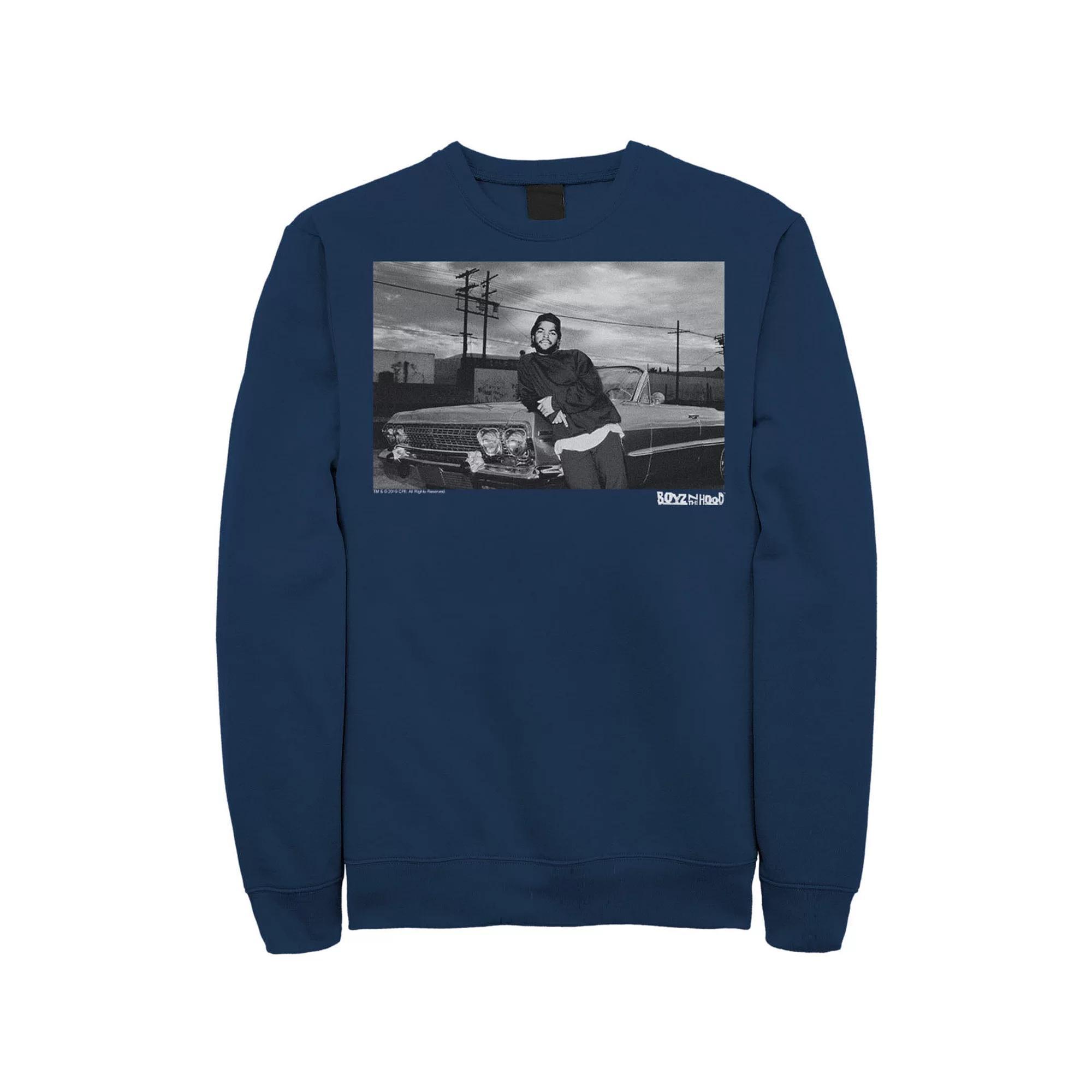 Men's Boyz In The Hood Candid Photo Real Sweatshirt, Size: Large, Red Product Image