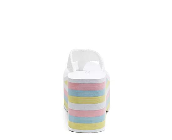 Rocket Dog Bigtop Women's Platform Sandals, Size: 10, White Product Image