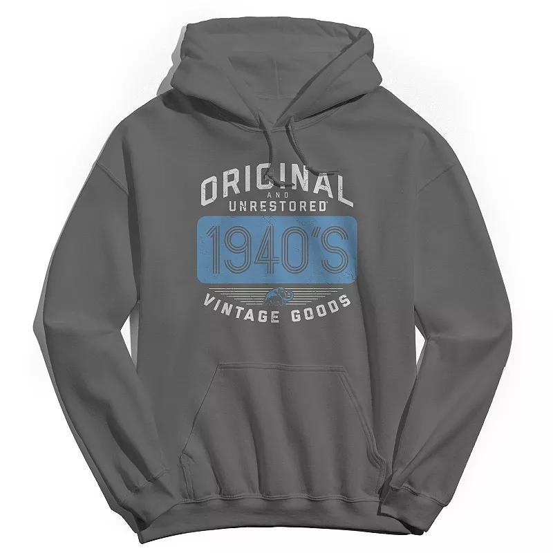 Men's Duke & Sons Go Fight Win Graphic Hoodie, Size: Small, Navy Yellow Product Image