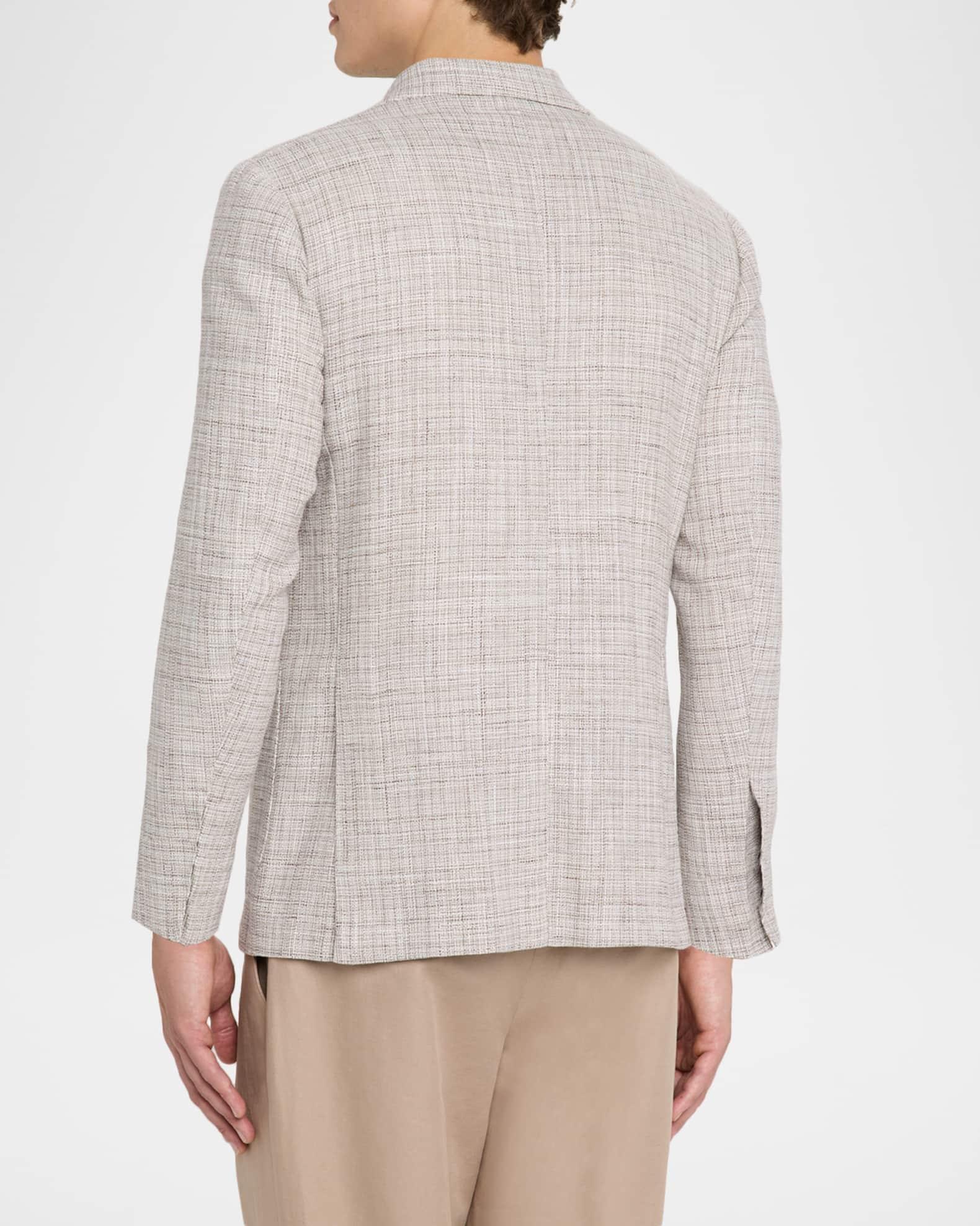 Men's Basketweave Single-Breasted Sport Coat Product Image