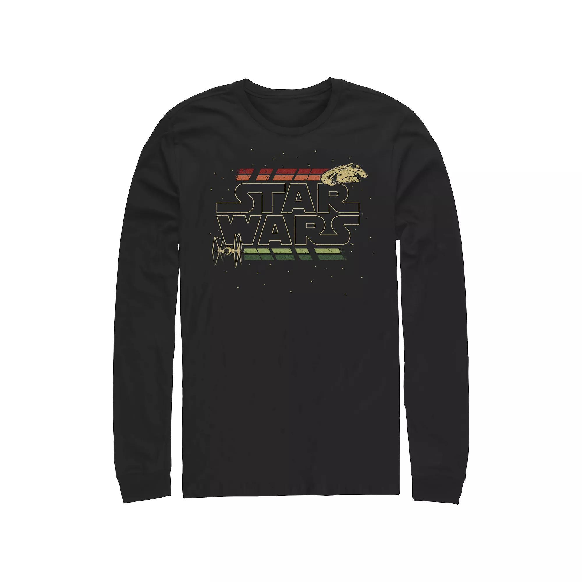 Men's Star Wars Retro Cover Graphic Tee, Size: Large, Black Product Image