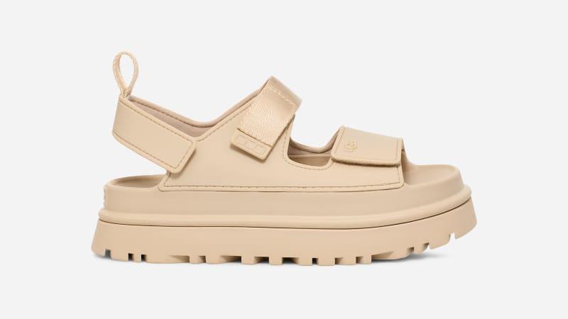 Womens UGG® Goldenglow Sandal - Tropical Pink Product Image