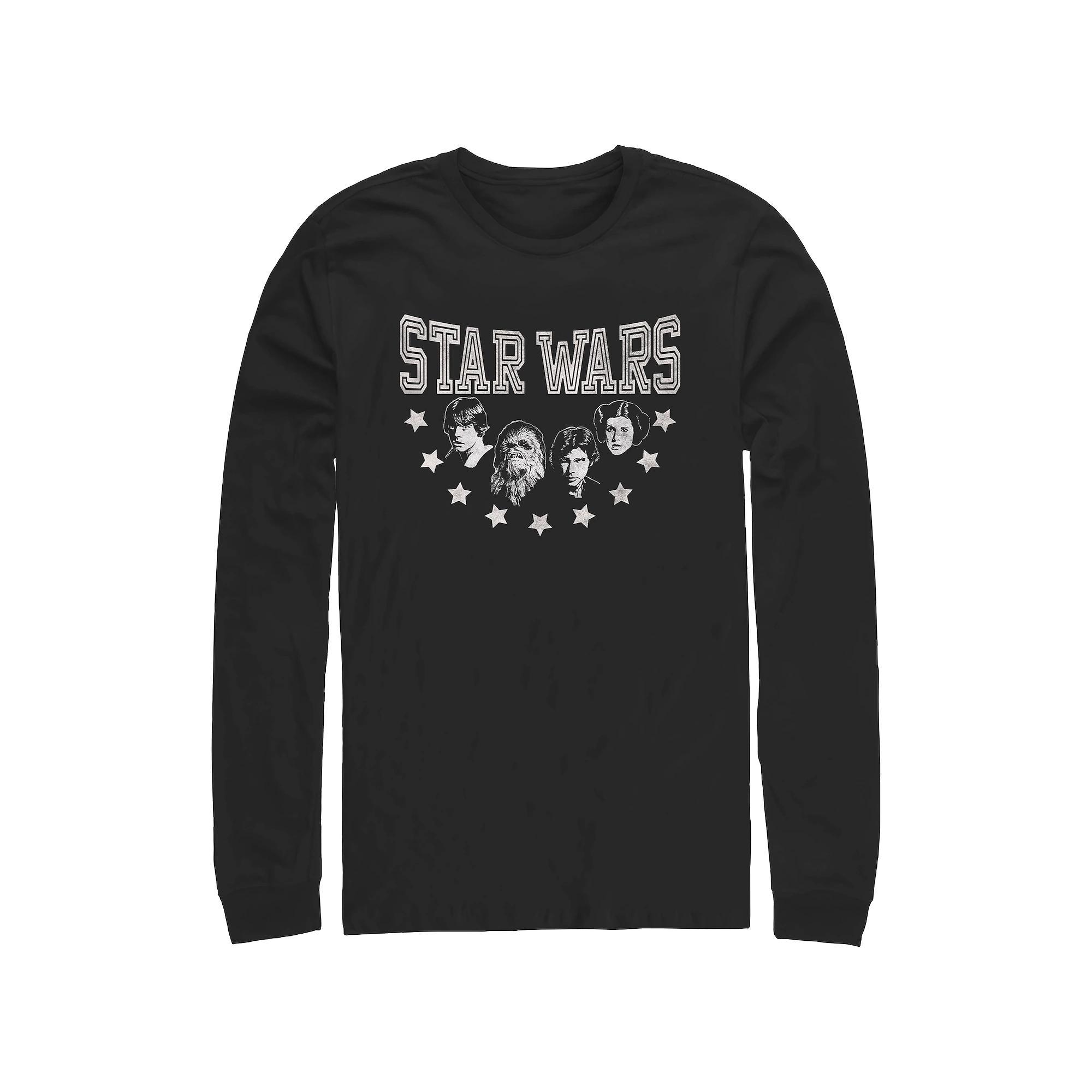 Men's Star Wars Varsity Team Graphic Tee, Size: Medium, Black Product Image