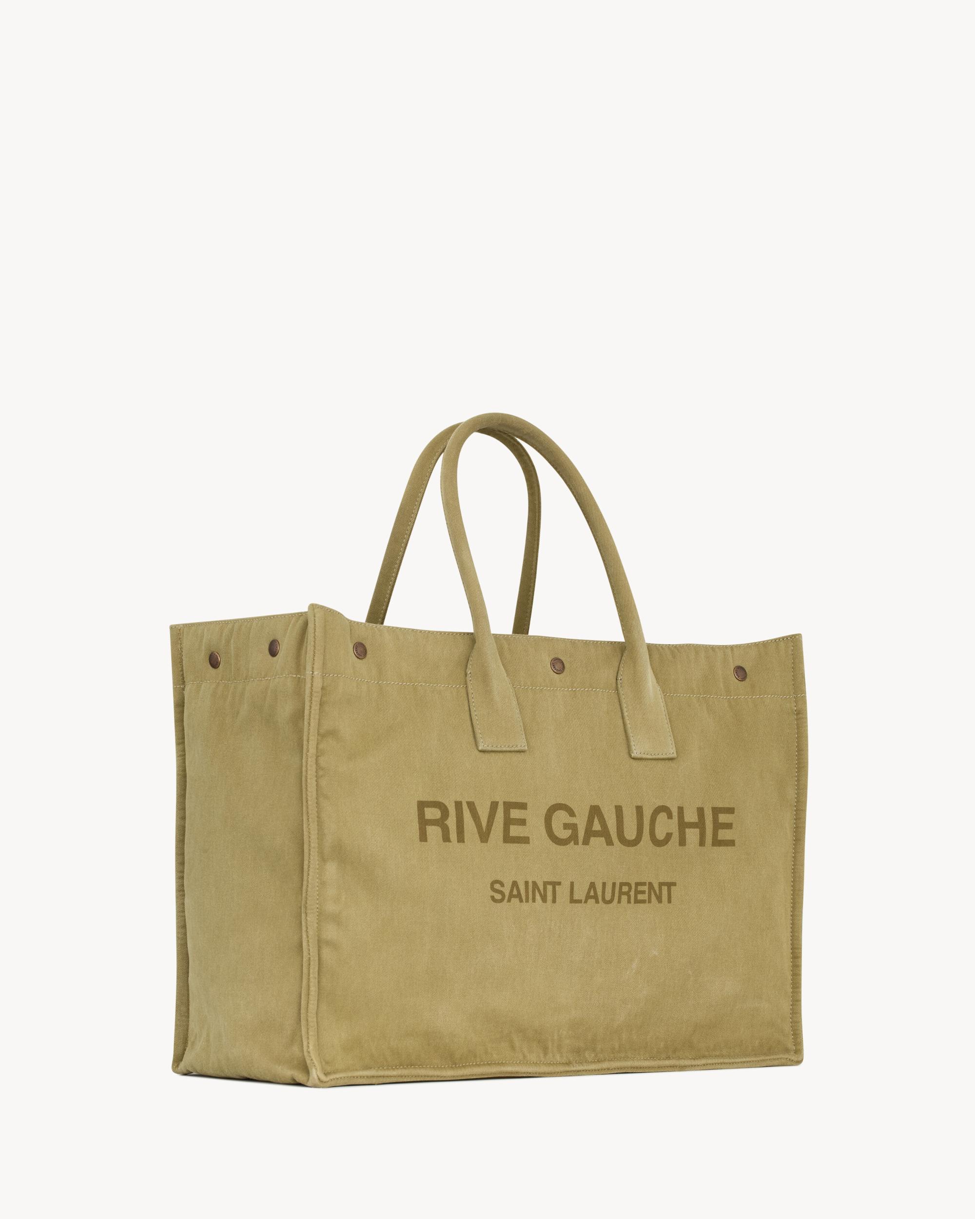 RIVE GAUCHE large tote bag in canvas Product Image