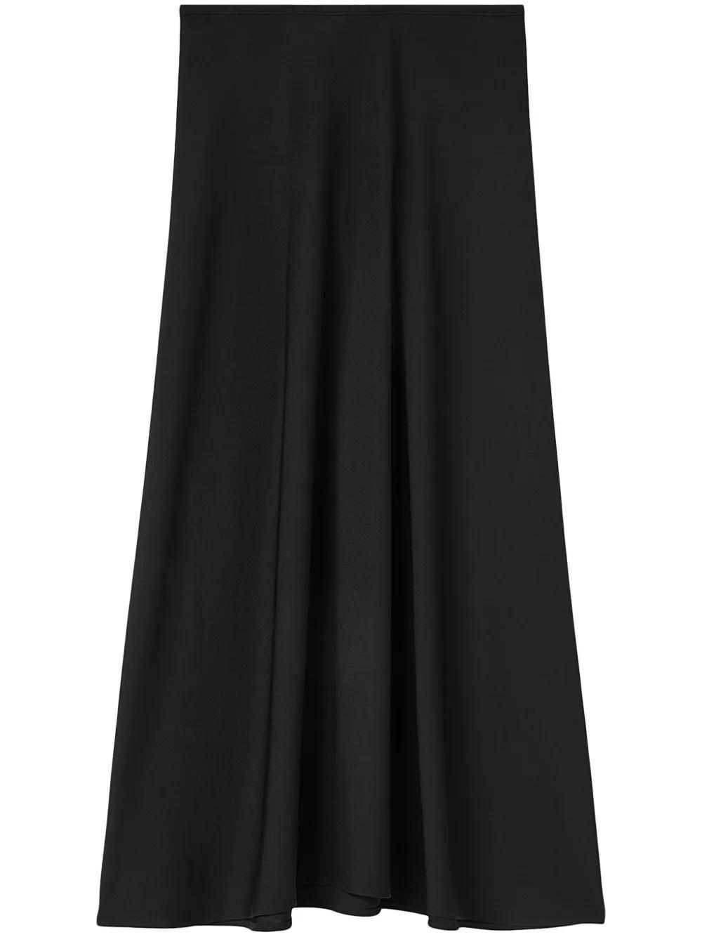 JIL SANDER Straight Maxi Skirt In Multicolor Product Image