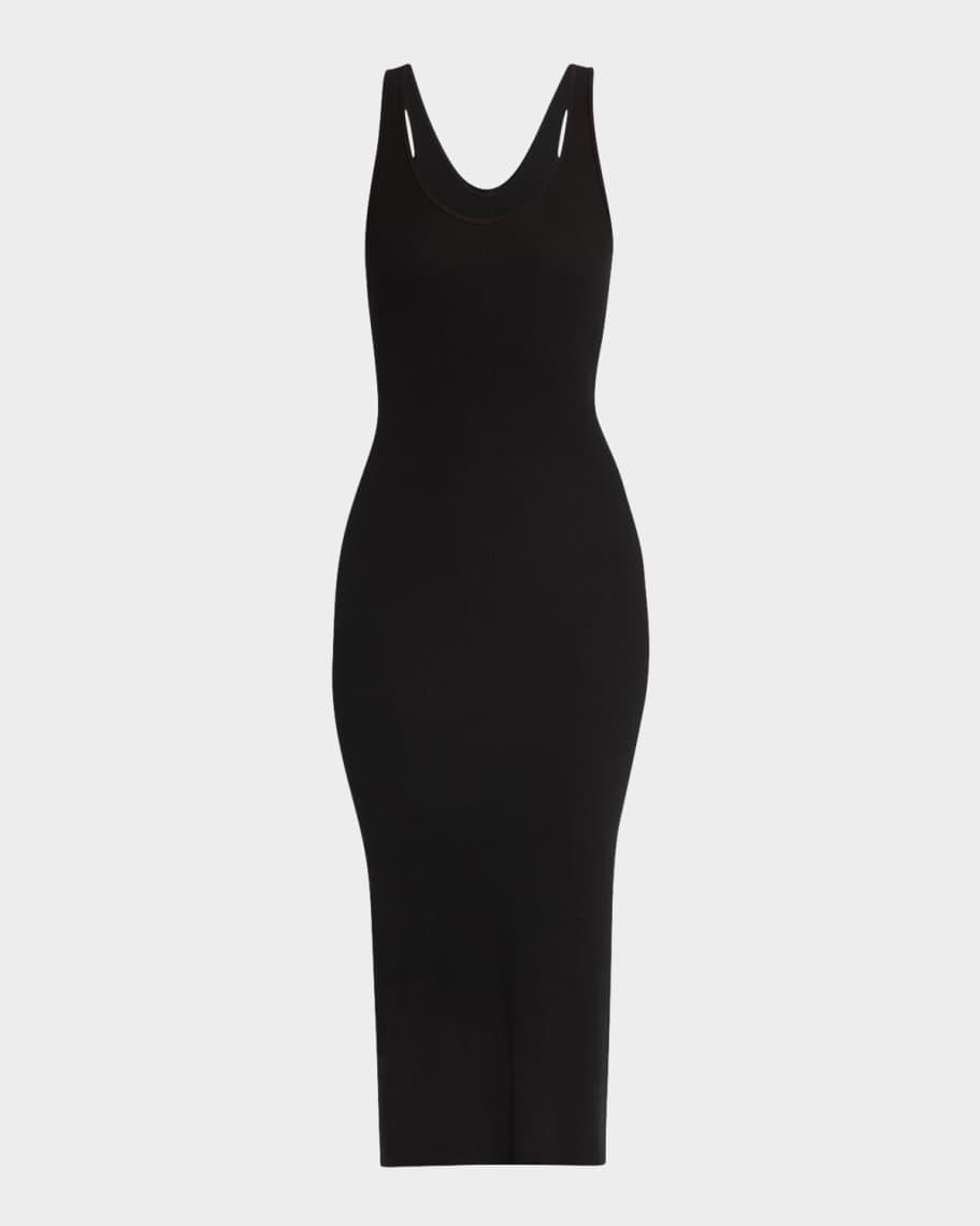 Silk Rib Maxi Tank Dress Product Image