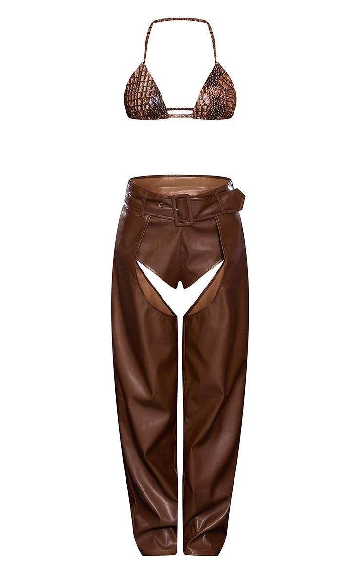 Brown Cowgirl Halloween Costume Product Image
