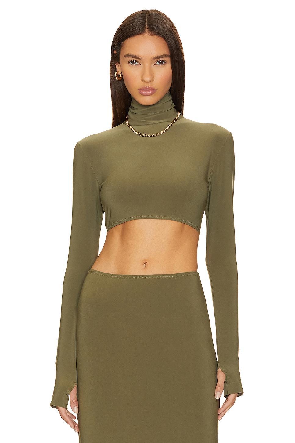 Slim Fit Turtle Top Norma Kamali Product Image