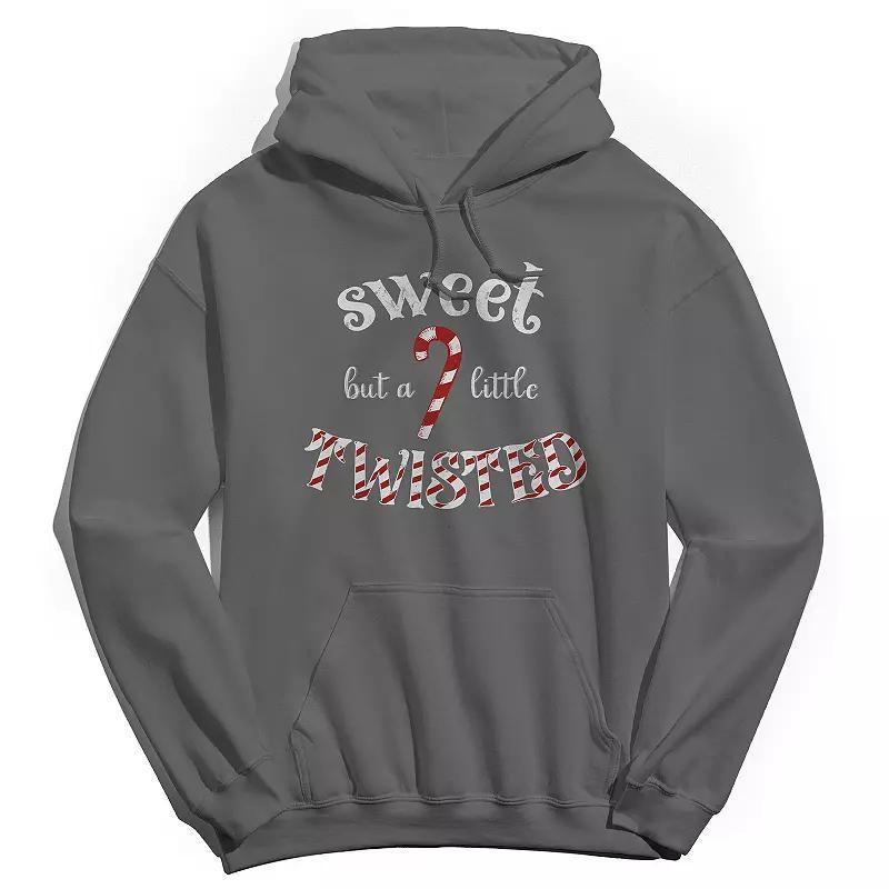 Men's Sweet but Twisted Hoodie, Women's, Size: Small, Grey Product Image