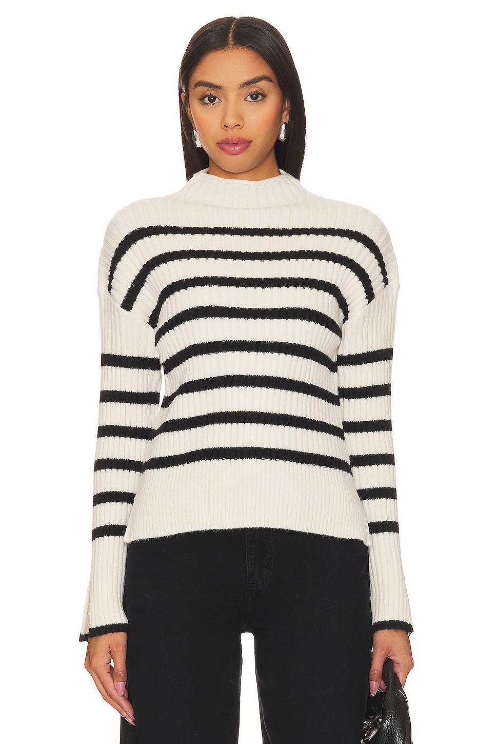 Sunday Stripe Sweater Line & Dot Product Image