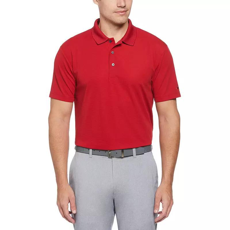 Men's Grand Slam Classic-Fit Solid Golf Polo, Size: Medium, Red Pepper Product Image