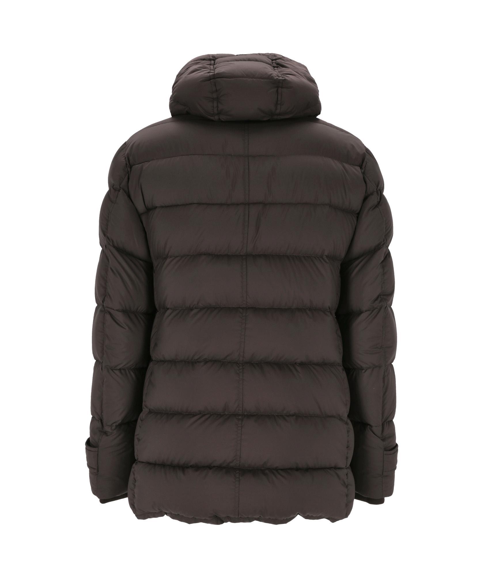 HERNO Down Jacket In Brown Product Image