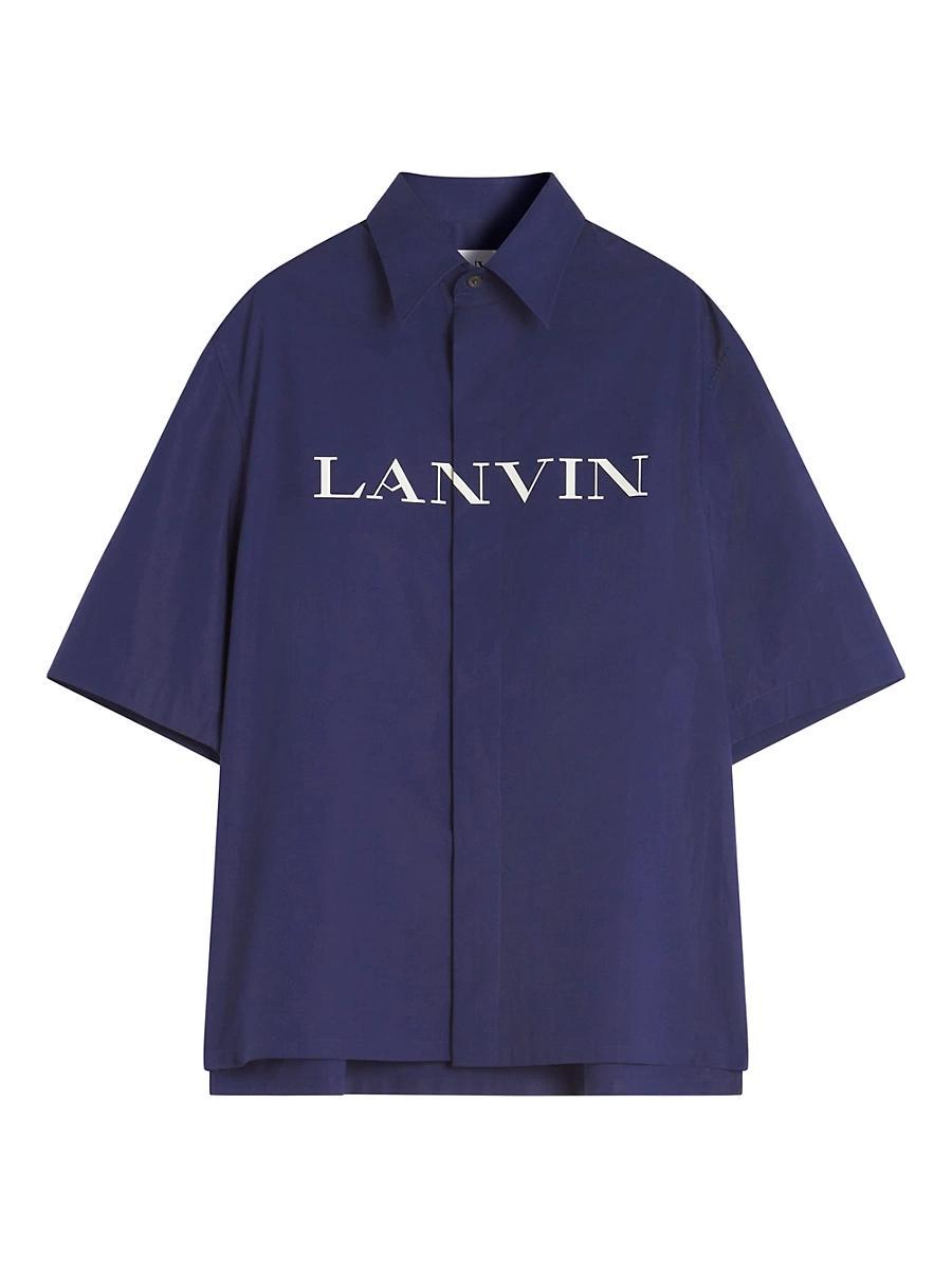 Mens Avery Viscose Linen Diamond Jacquard Camp Shirt Product Image