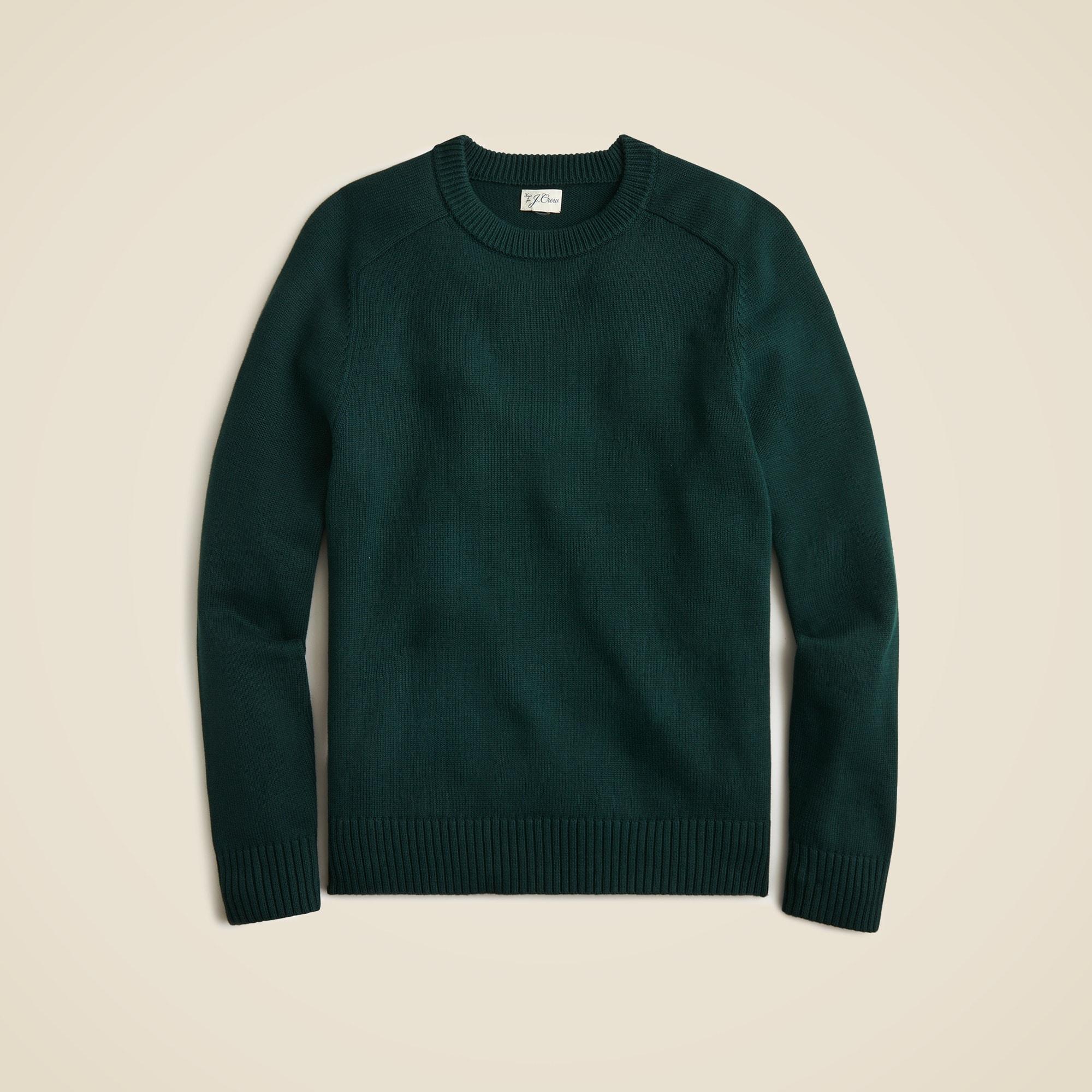 Heritage cotton crewneck sweater Product Image