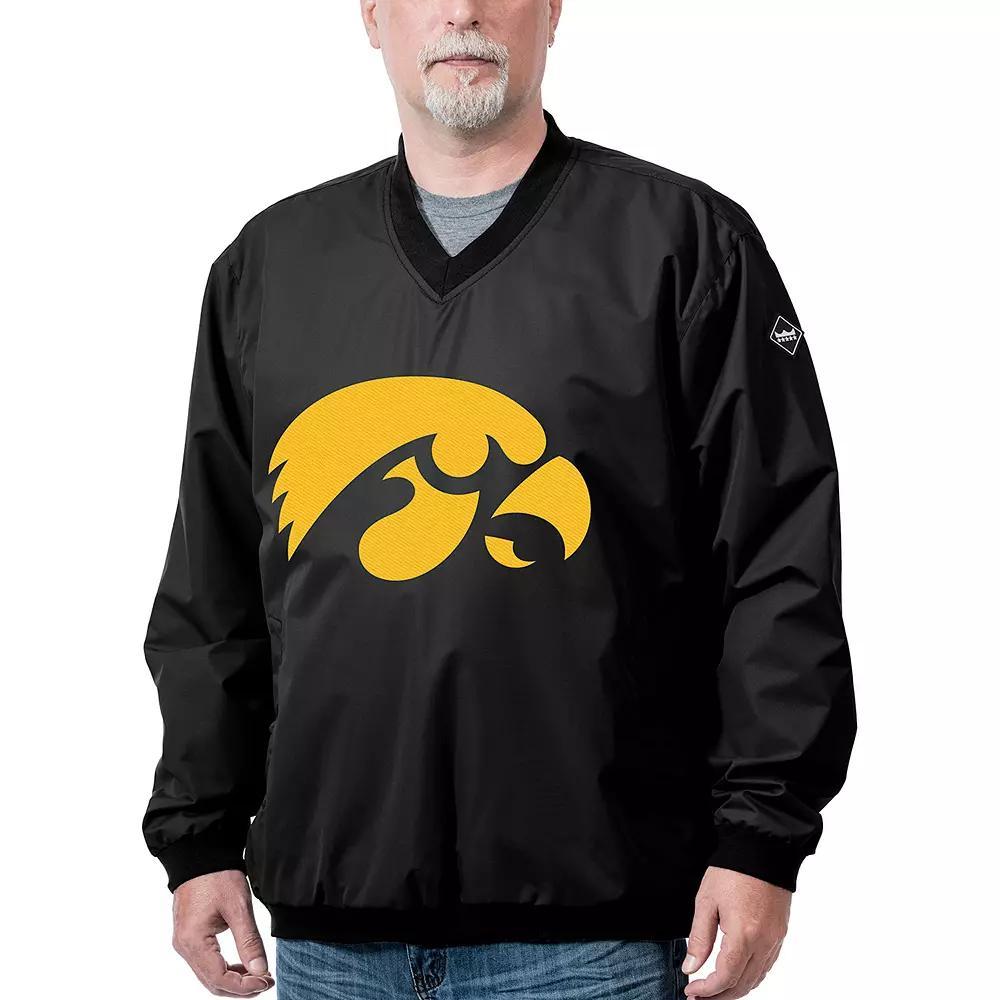 Men's Iowa Hawkeyes Franchise Logo Pullover, Size: Small, Black Product Image