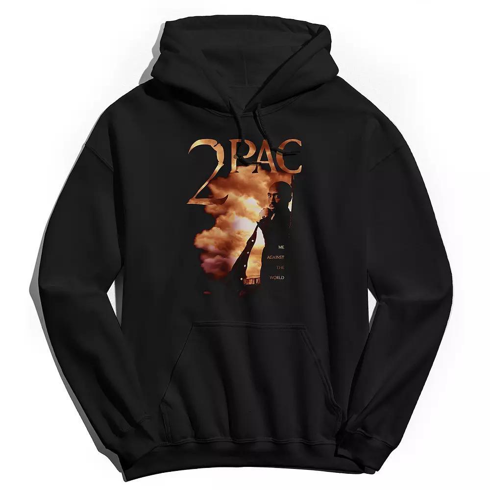 Men's Tupac Me Against The World Hoodie, Size: XL, Black Product Image