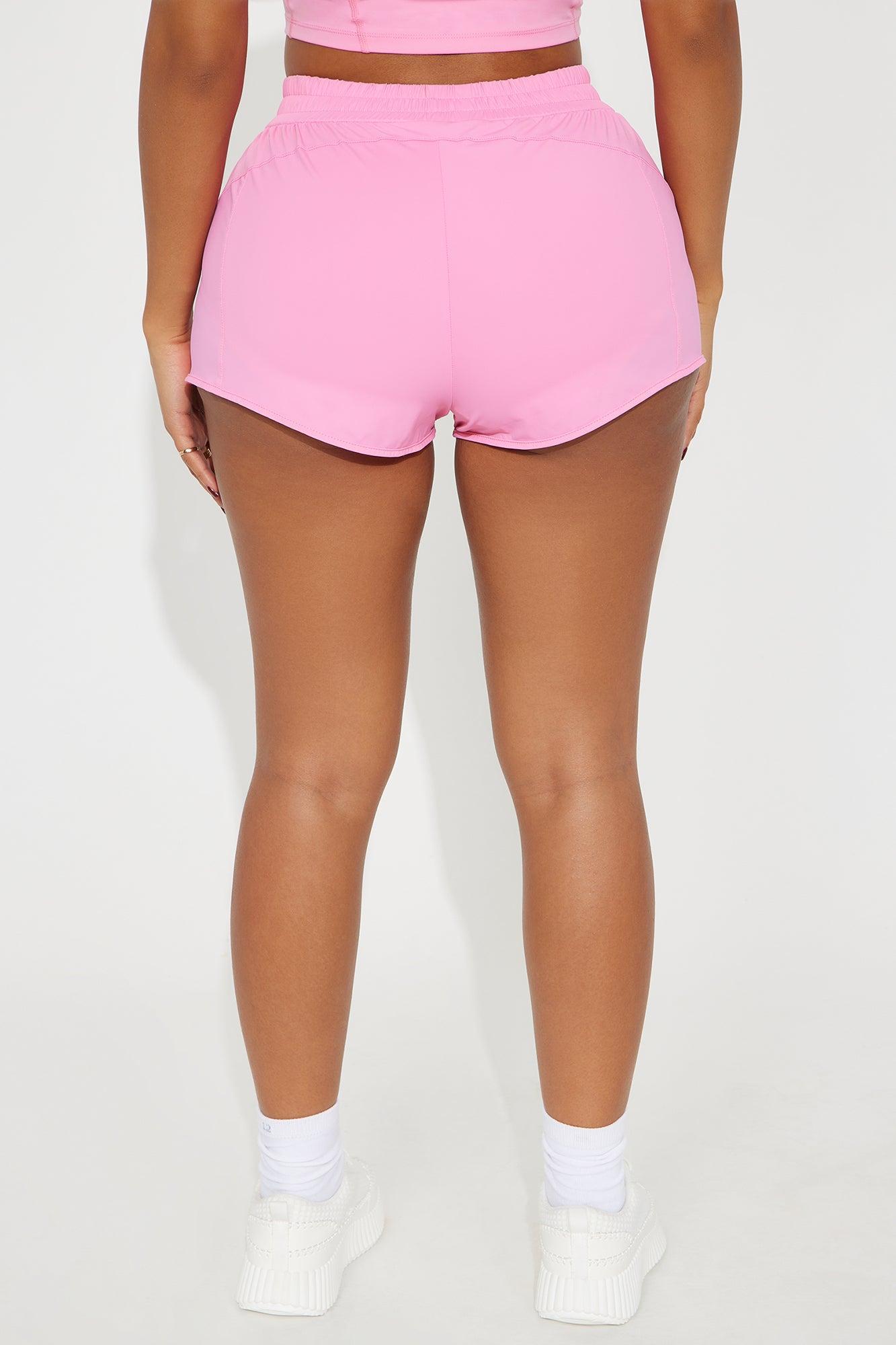 Last Serve Active Running Short - Bubblegum Pink Product Image
