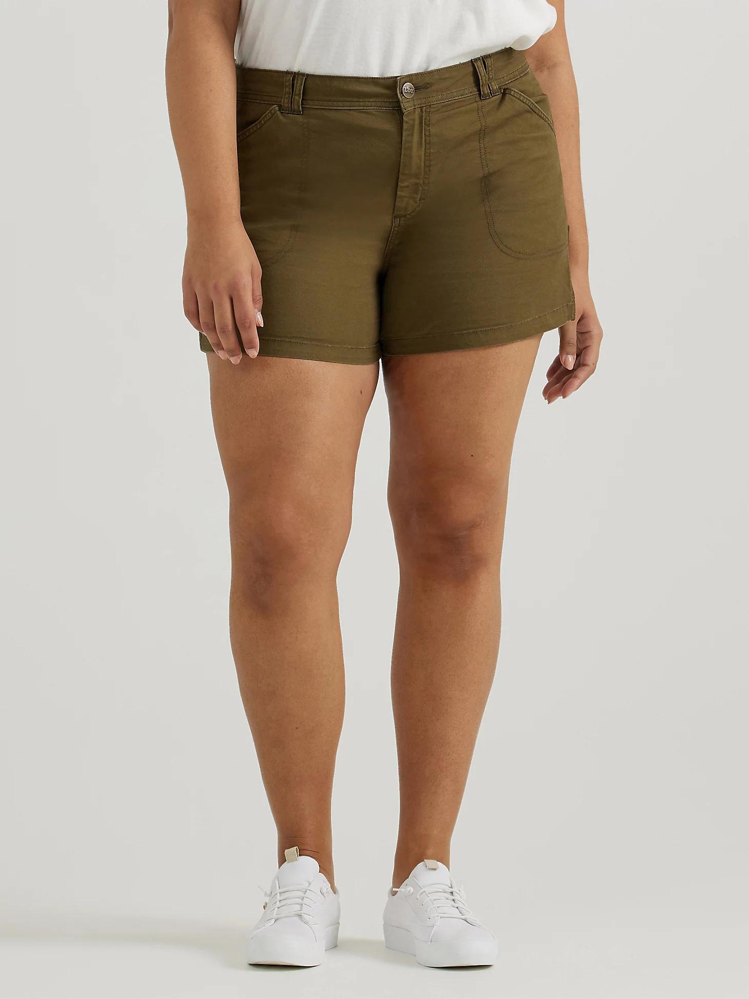 Women's Legendary Carpenter Short (Plus) | Women's Shorts | Lee® Product Image