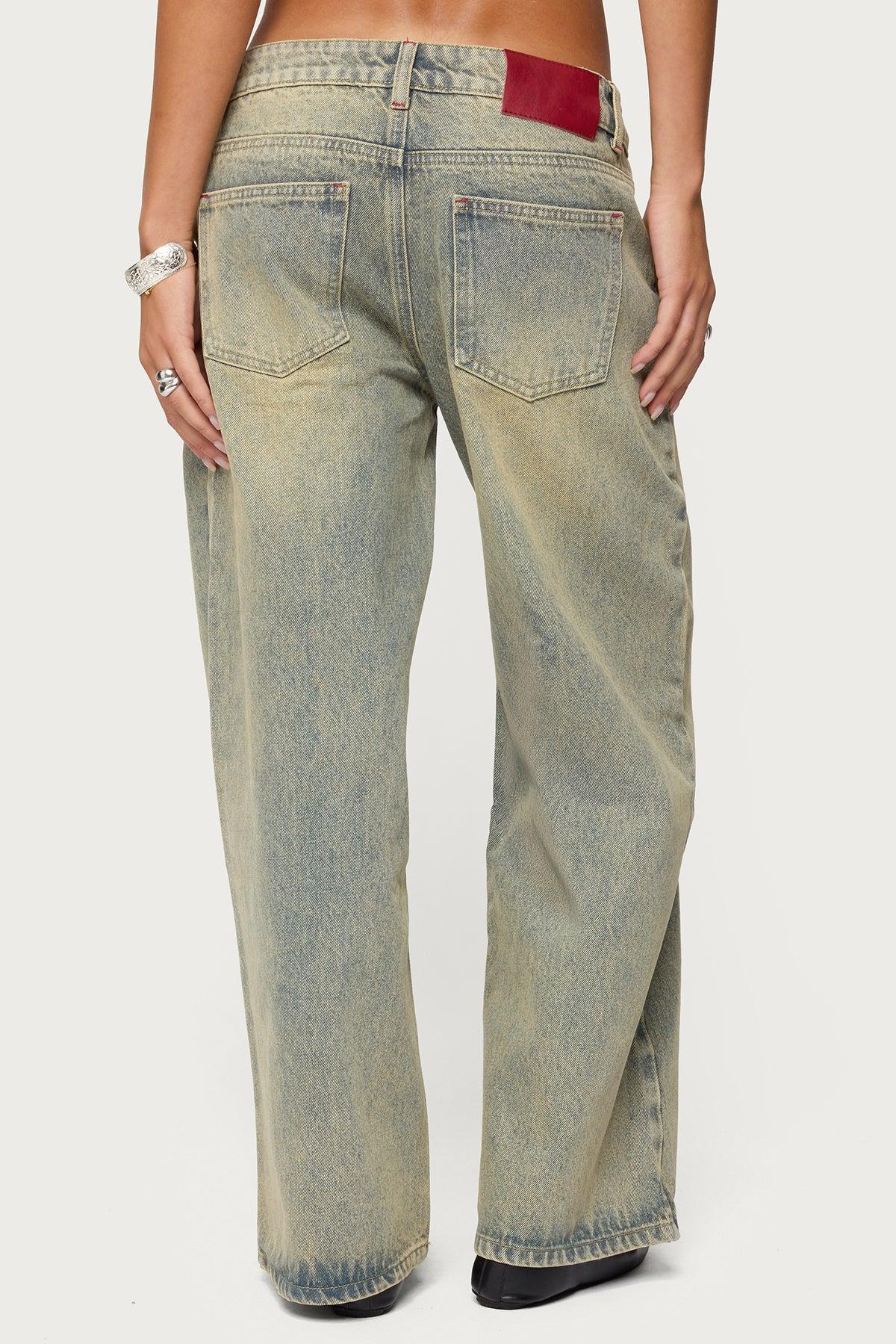 Petite Ace Relaxed Jeans Product Image
