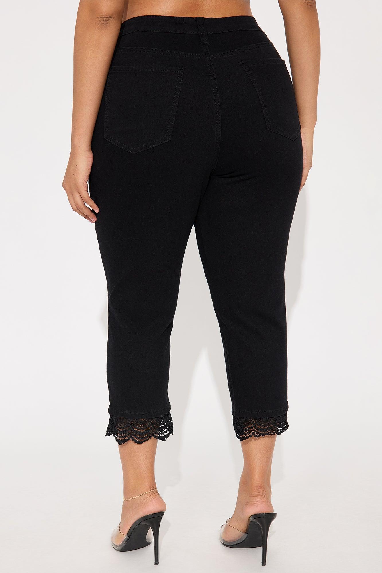 Emily Capri Pant - Black Product Image