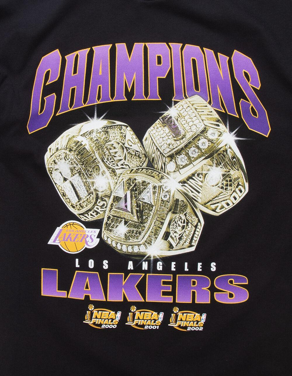 MITCHELL & NESS Los Angeles Lakers Champions Mens Tee - BLACK Product Image