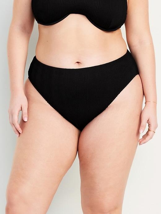 Extra High-Waisted French-Cut Bikini Swim Bottoms Product Image