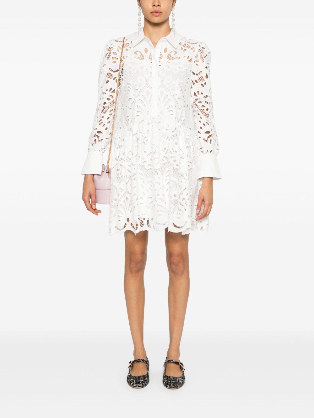 guipure-lace mini dress Product Image