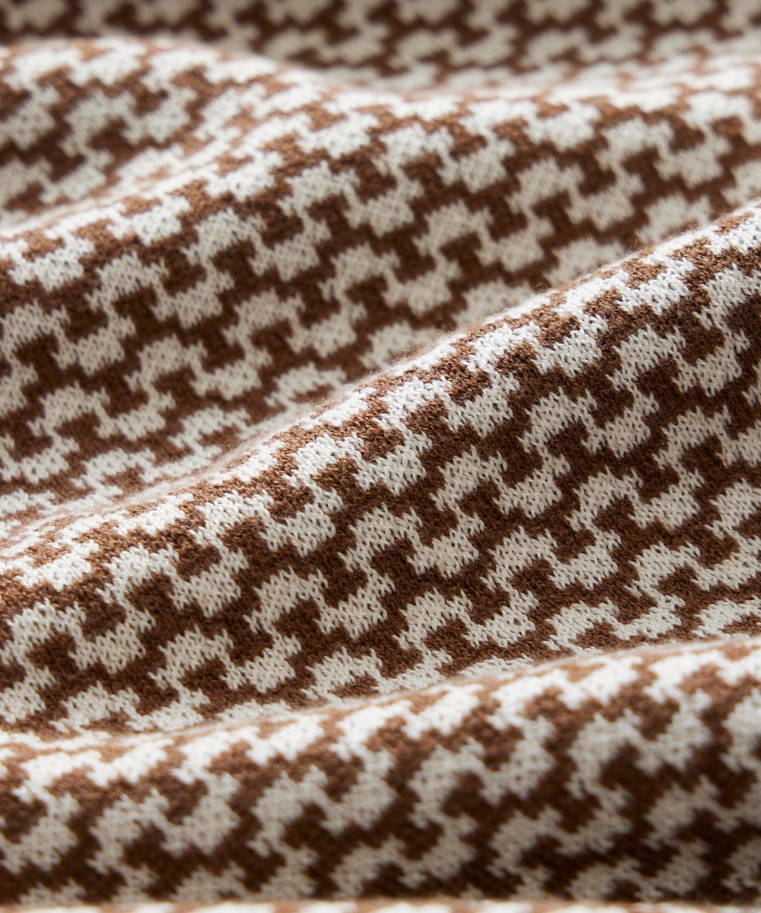 Relaxed Silk-Cotton Sweater Polo Product Image