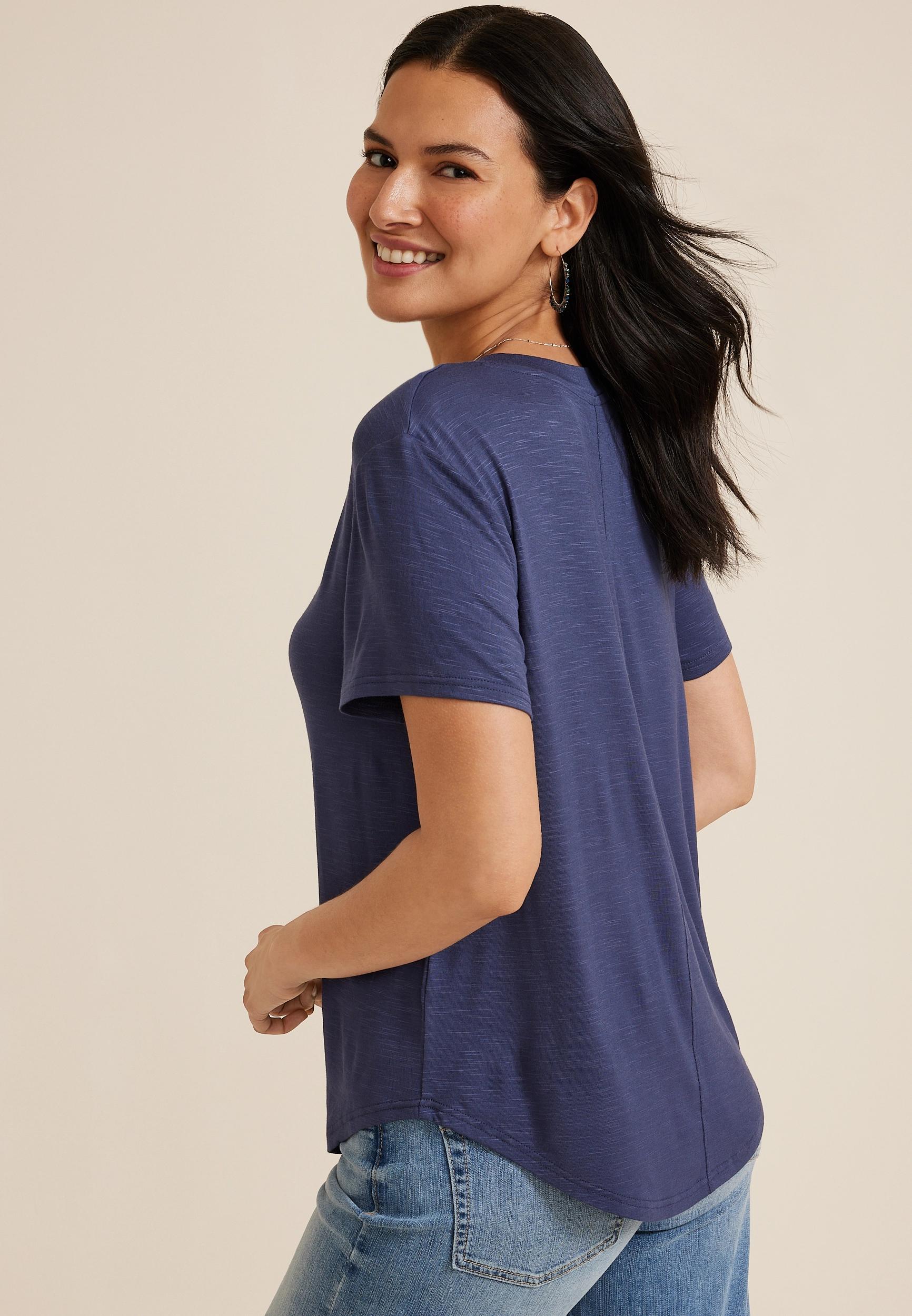 24/7 Relaxed V Neck Tee Product Image