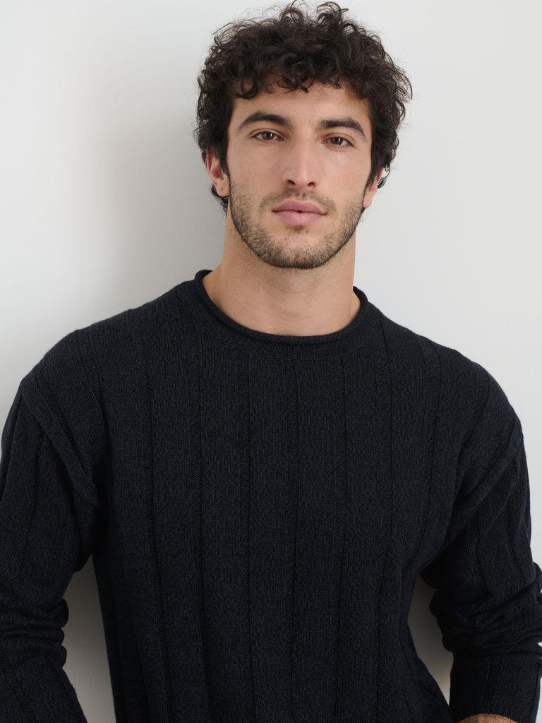 James Rollneck in Cotton Linen Product Image