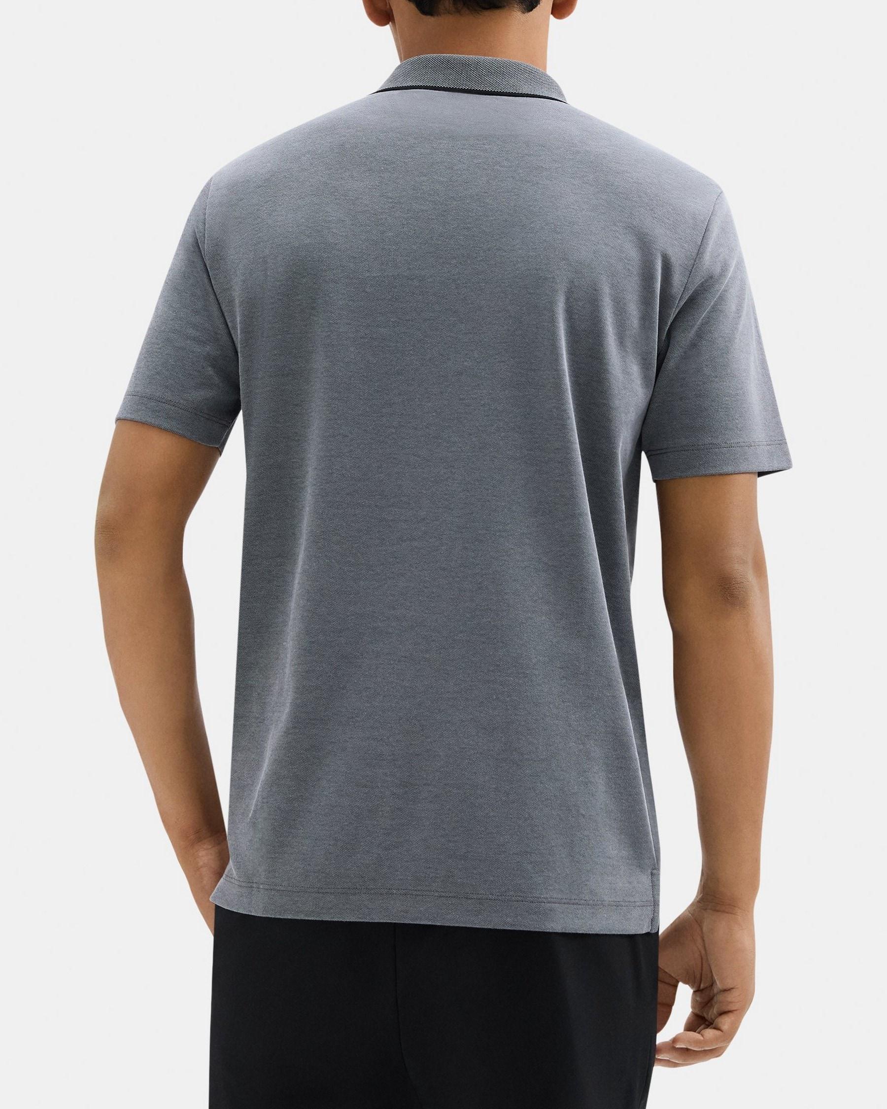 Standard Polo in Piqué Cotton Product Image