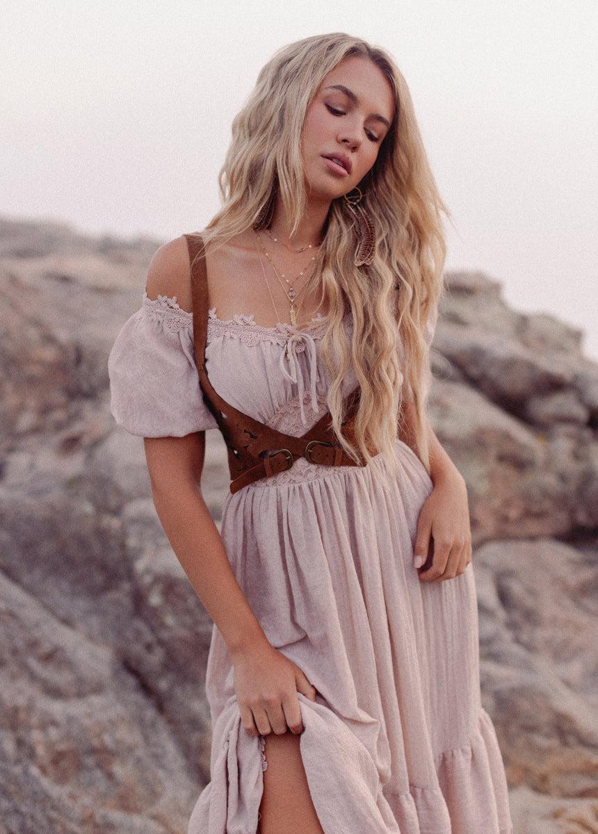 Cristina Dress in Shell Female Product Image