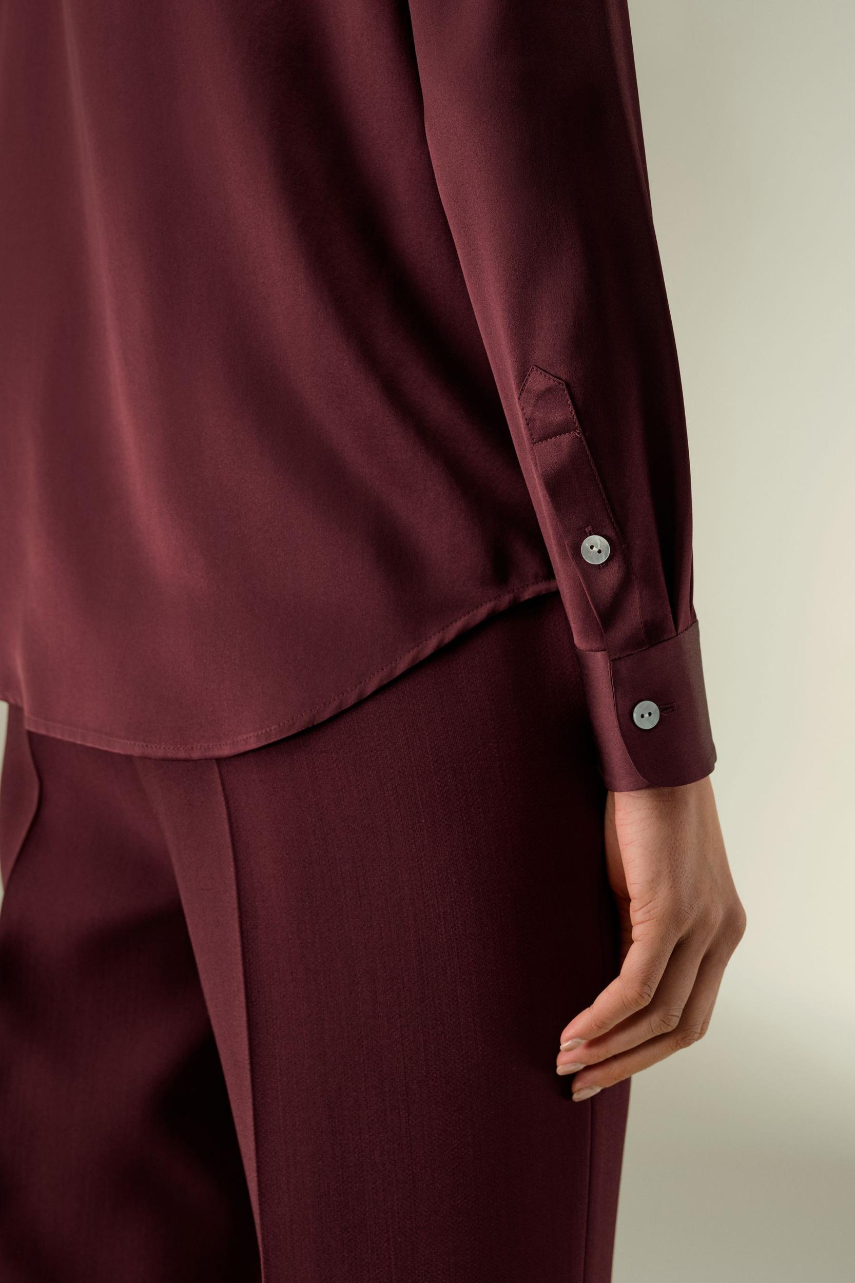 Timeless Silk Charmeuse Shirt Product Image