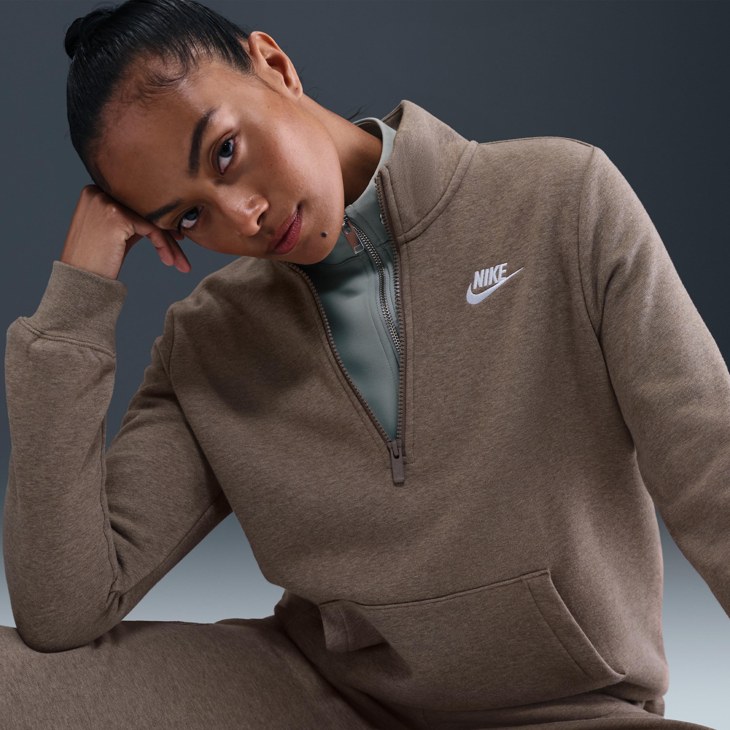Nike Sportswear Club Fleece Women's 1/2-Zip Sweatshirt Product Image