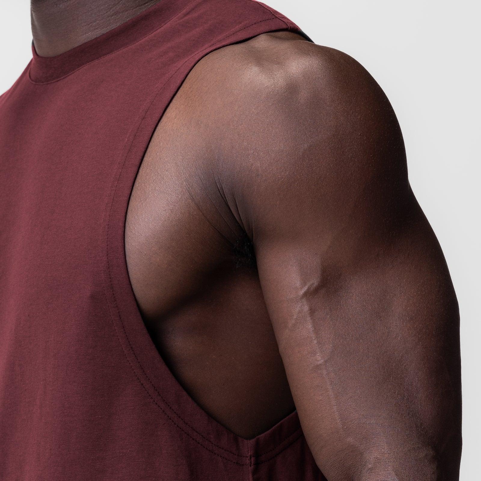 0926. Supima® Muscle Tank - Space Grey Product Image