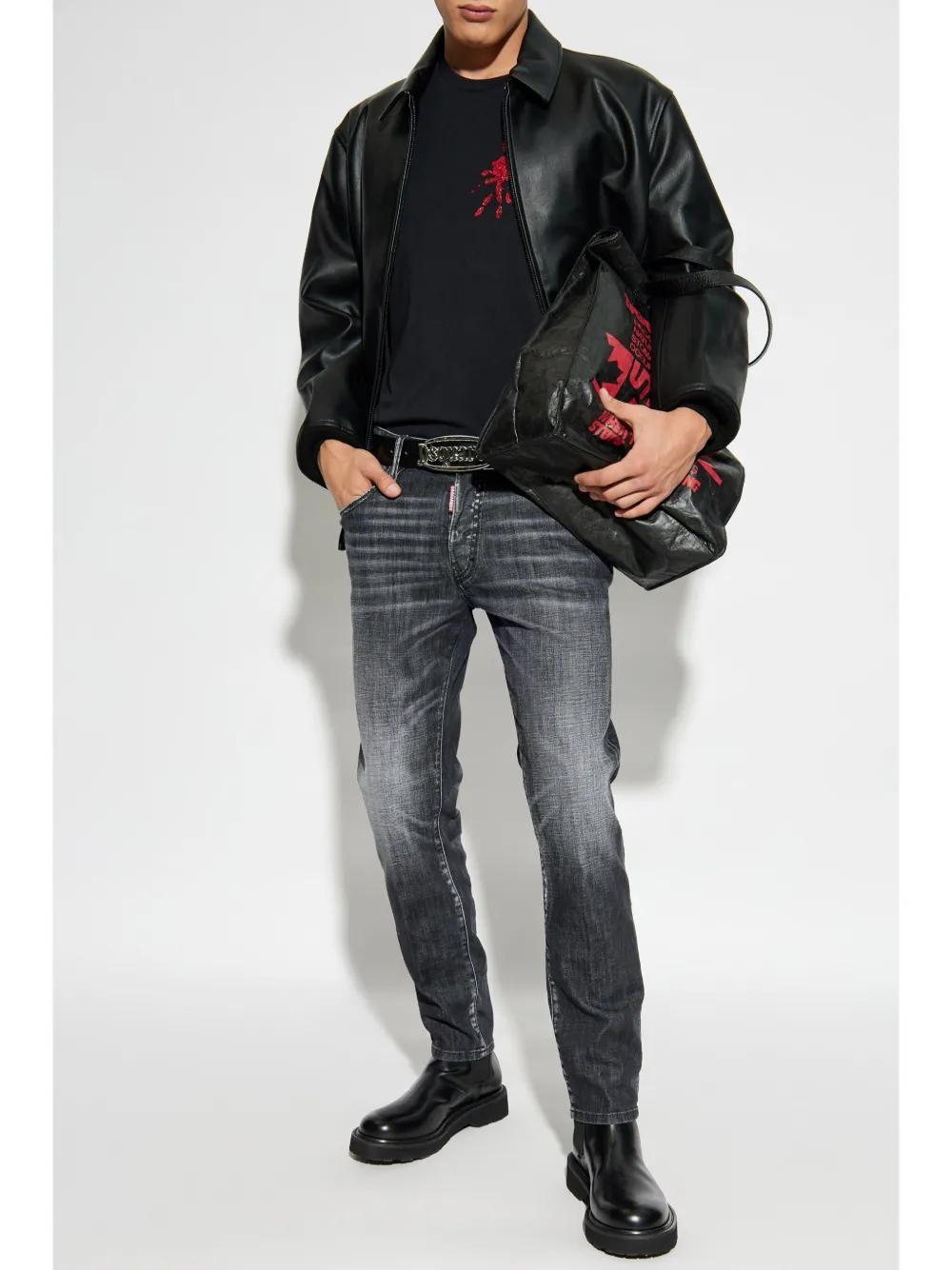Brushed Steel Skater jeans Product Image