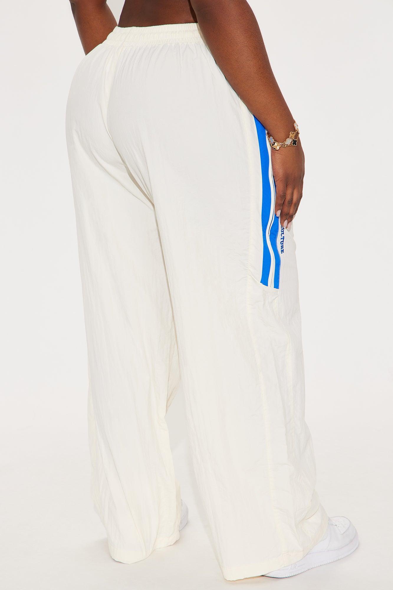 Taylor Windbreaker Track Pant - Cream Product Image