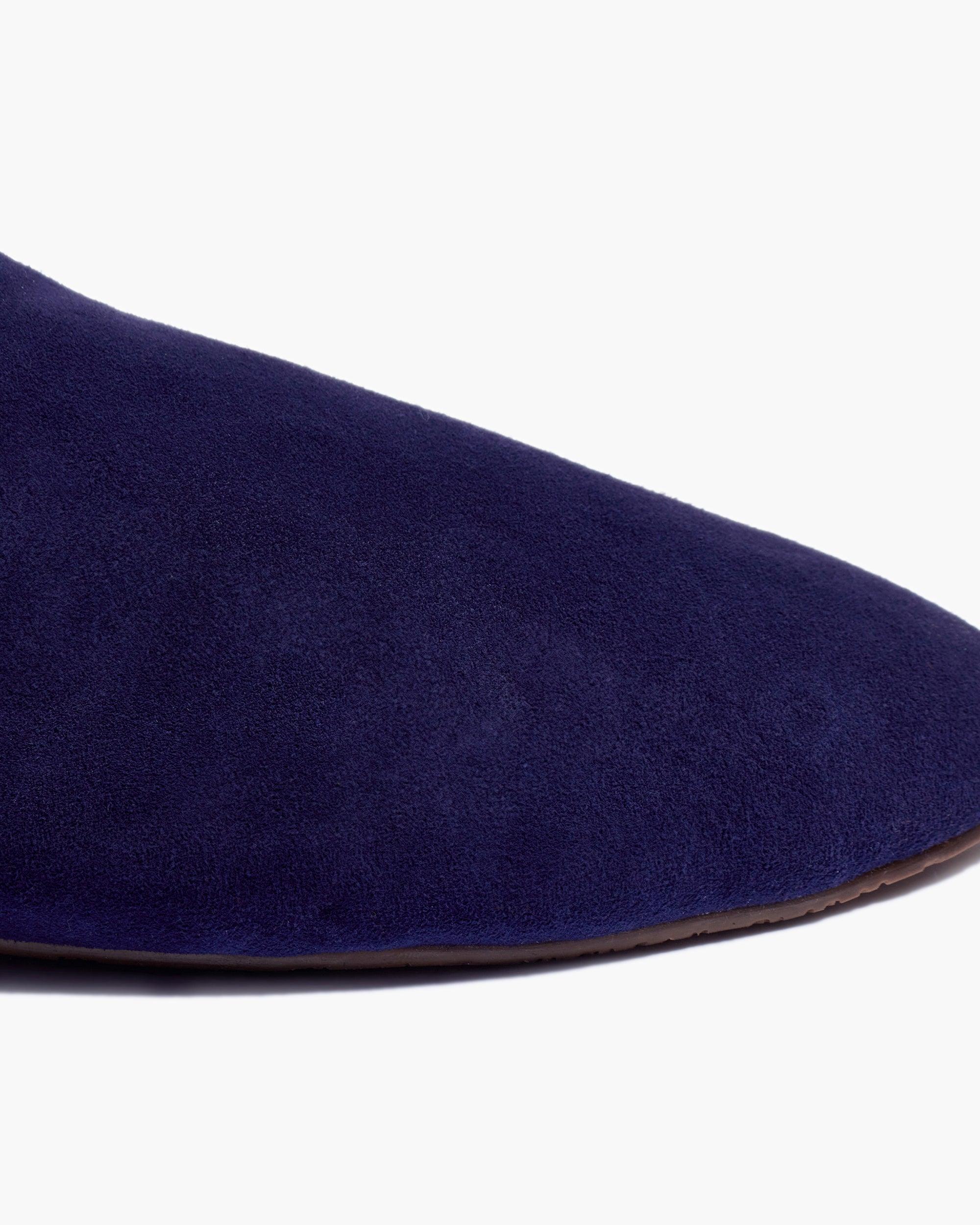 Ines Shearling - Navy Product Image