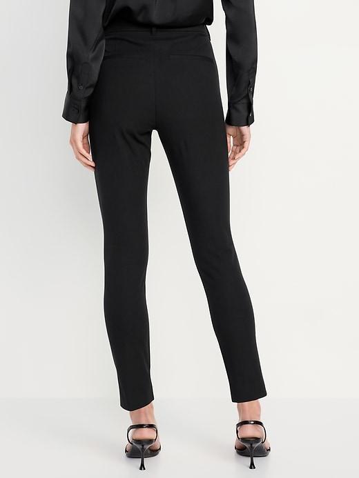 High-Waisted Pixie Skinny Embellished Ankle Pants Product Image
