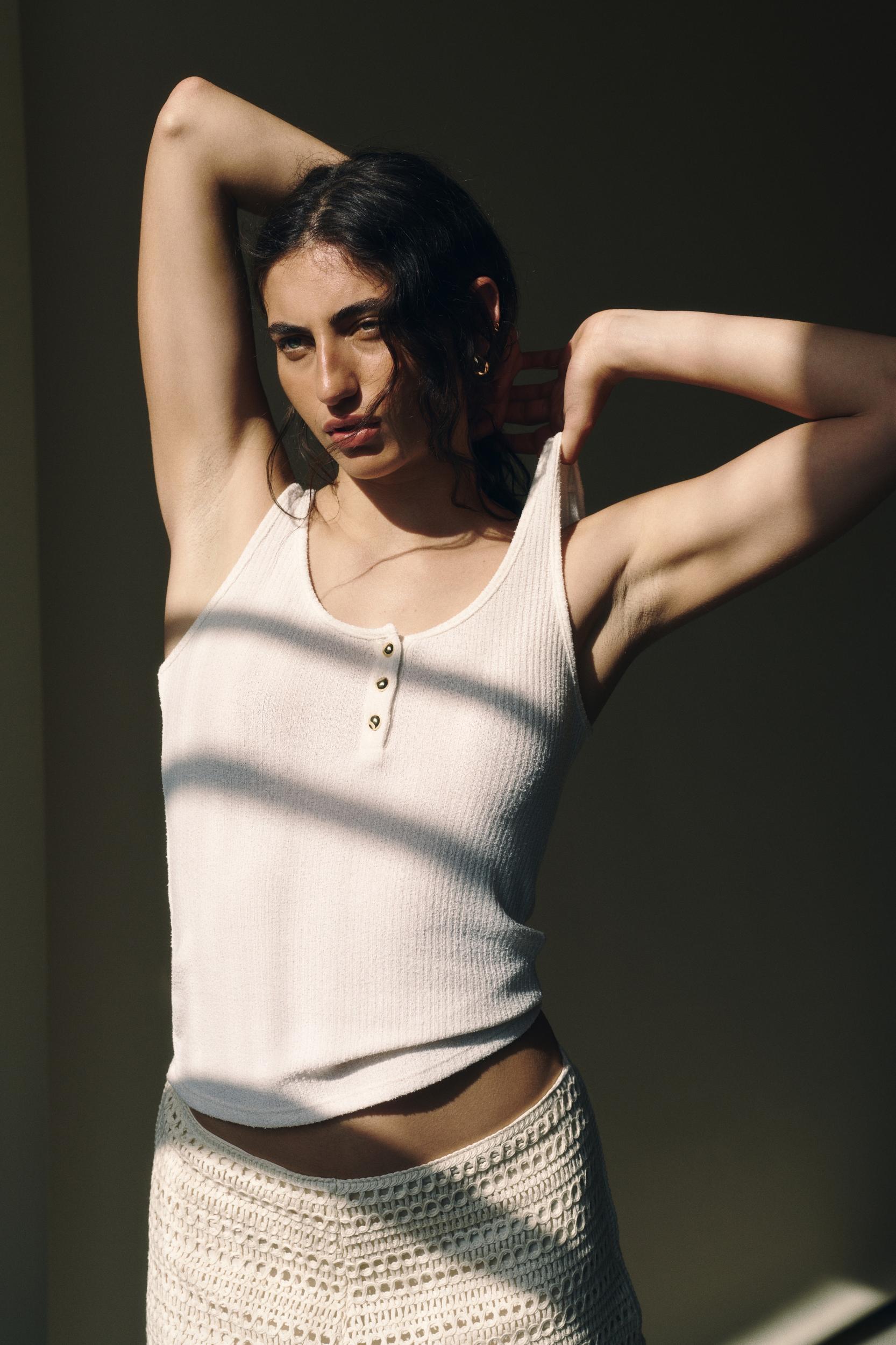 Rib-Knit Tank Top Product Image
